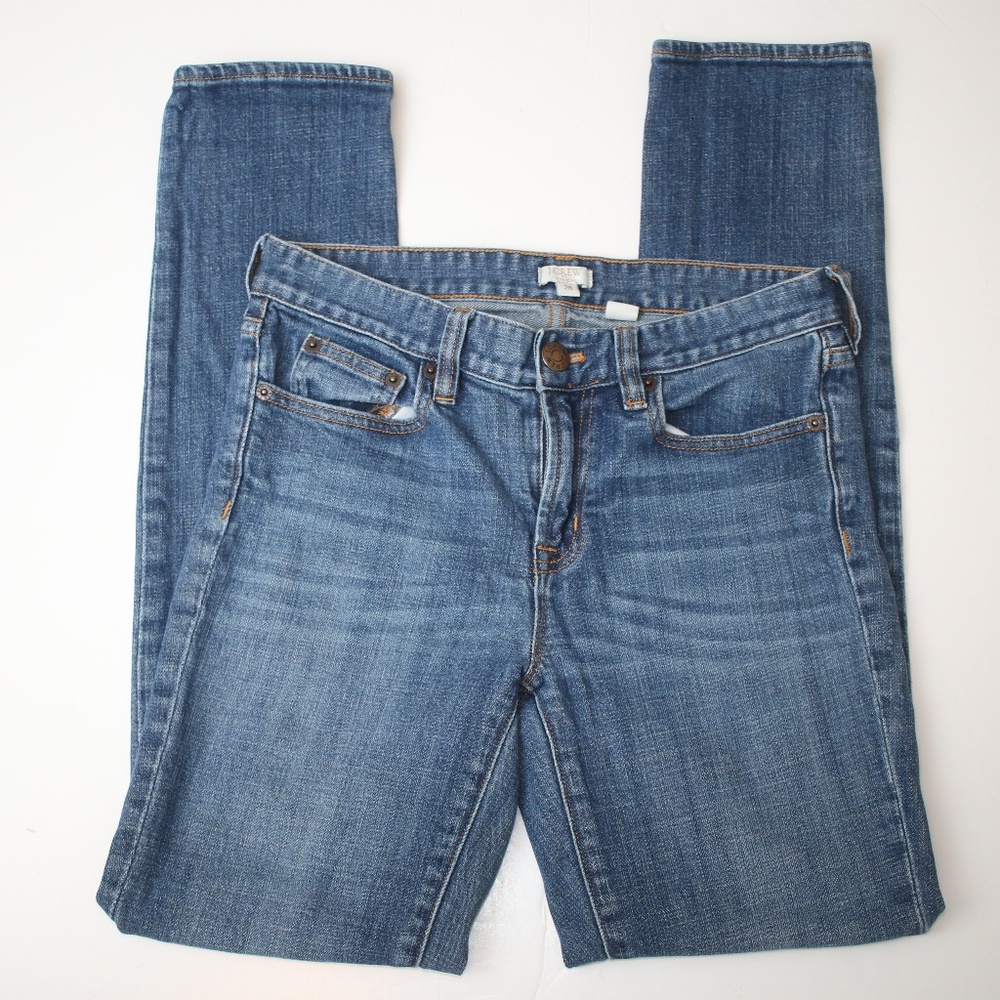 J. Crew Stretch Mid-Rise Skinny Jeans Waist 26 - Picture 7 of 8